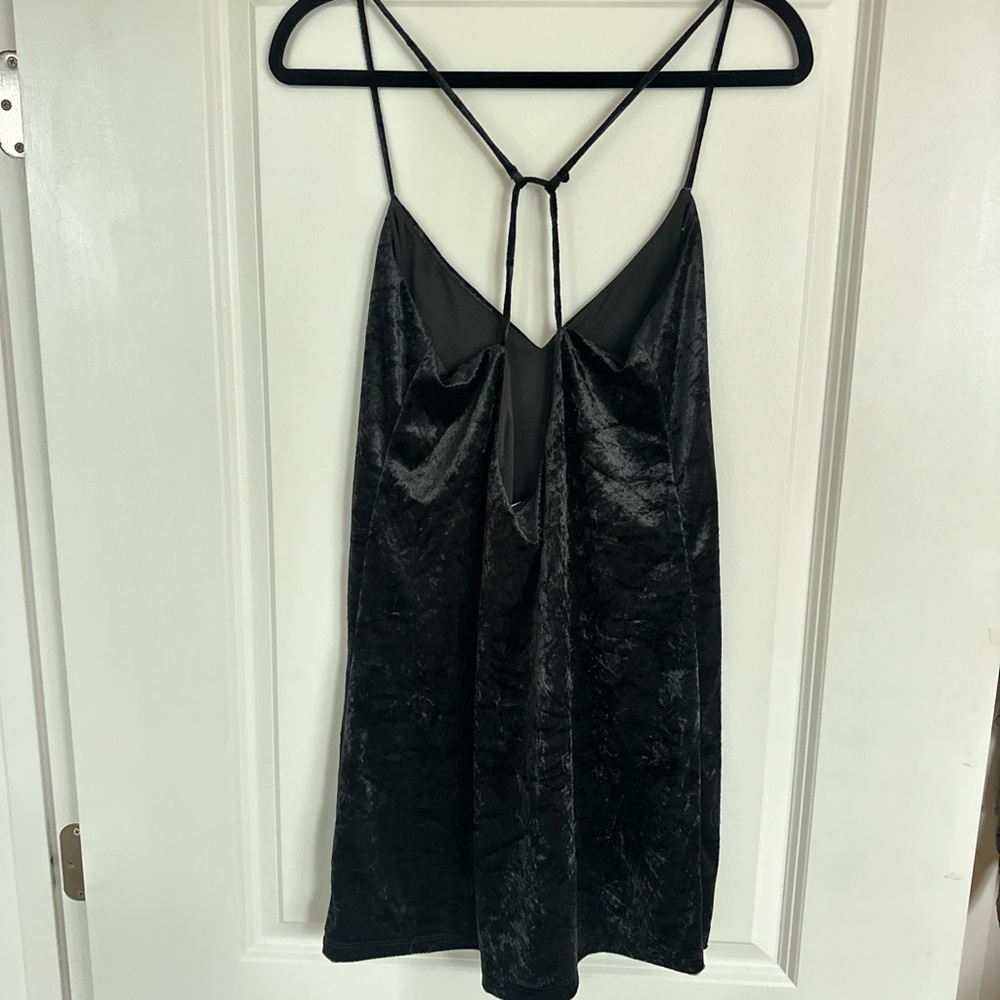 Lulu's Black Mini Dress